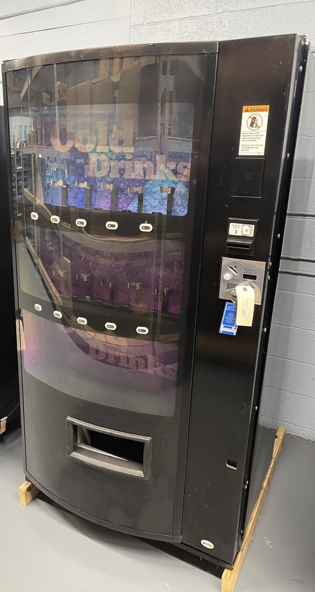Vendo V721 V21 Stacker Drinks Machine (Refurbished)