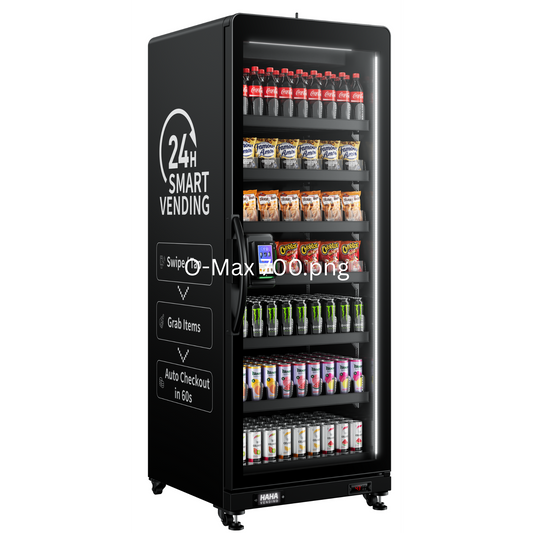 HaHa O-Max 700 – Flagship Glass Smart Cooler
