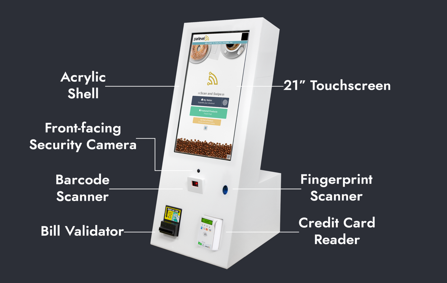 Parlevel Max 2.0 Micromarket Kiosk (Used)