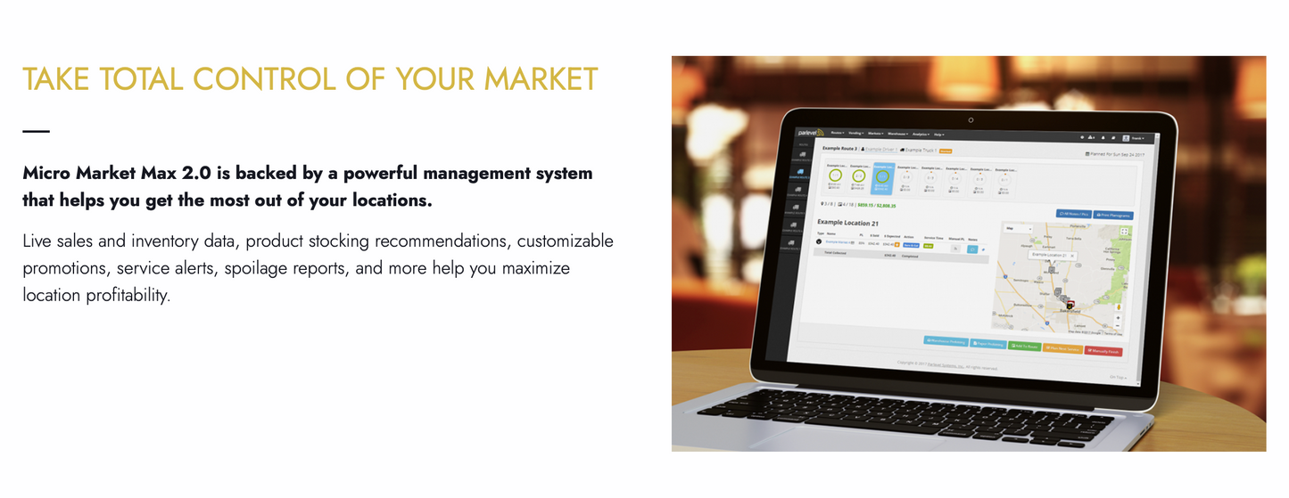 Parlevel Max 2.0 Micromarket Kiosk (Used)
