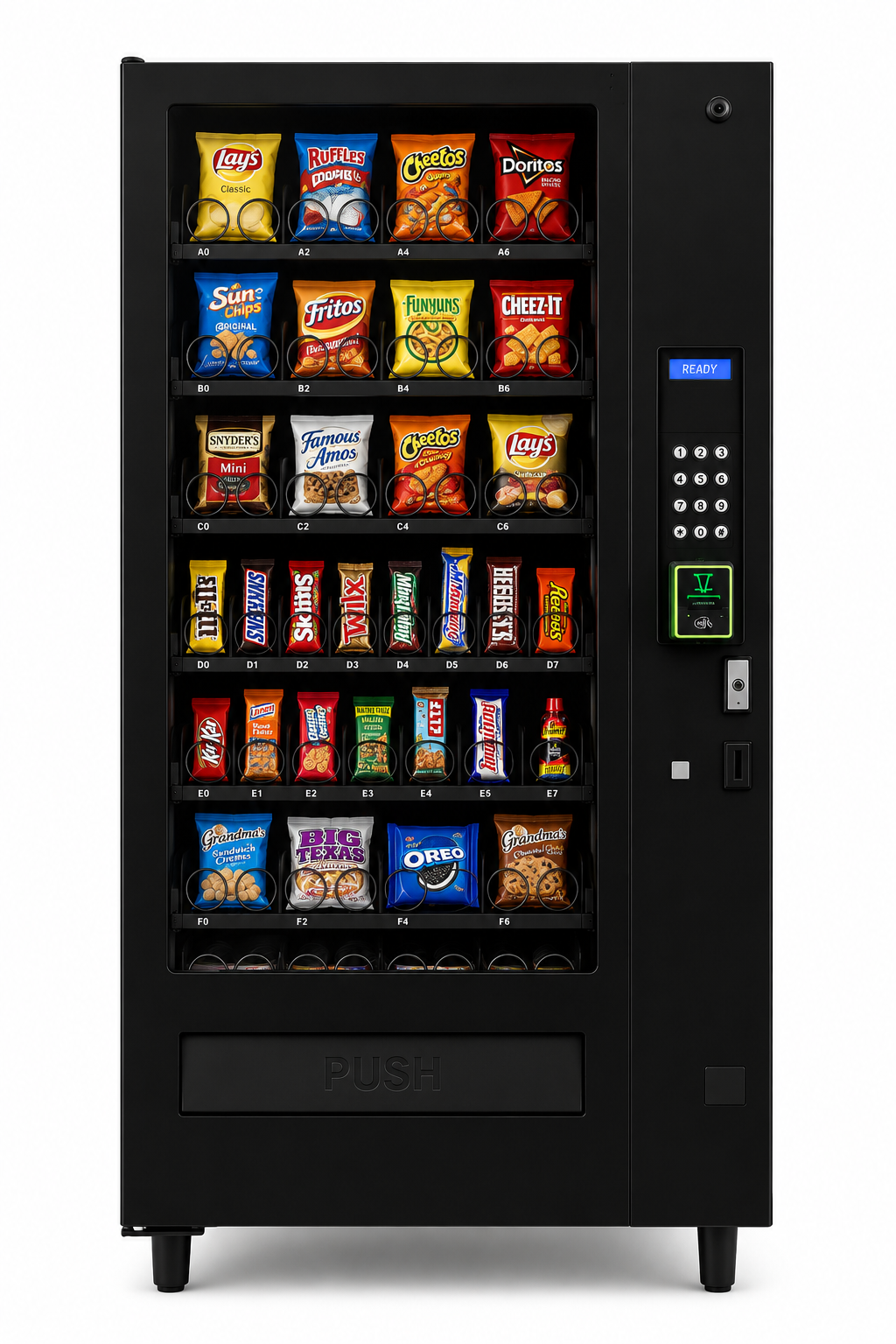VE AP123 Dual Spiral Vending Machine – Fully Refurbished